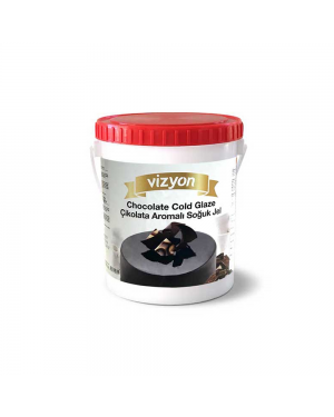 Vizyon Cold Glaze-Chocolate-2.5kg