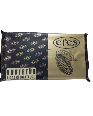Efes 37% White Couverture Chocolate - 2.5kg