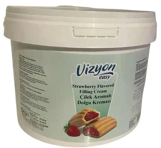 [VZPMX010] STRAWBERRY FILLING CREAM 6KG- VIZYON