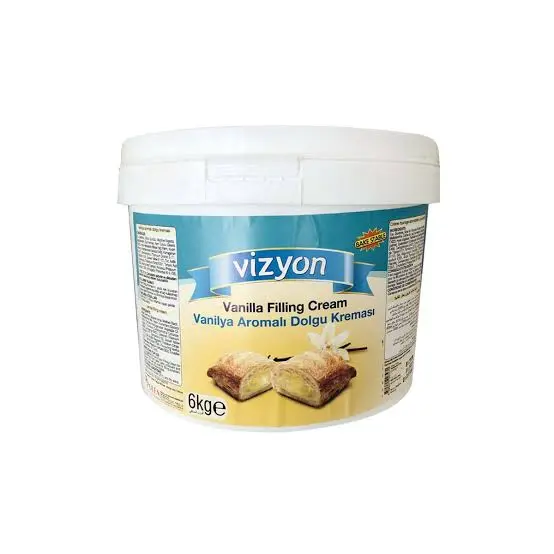VANILLA FILLING CREAM 6KG- VIZYON