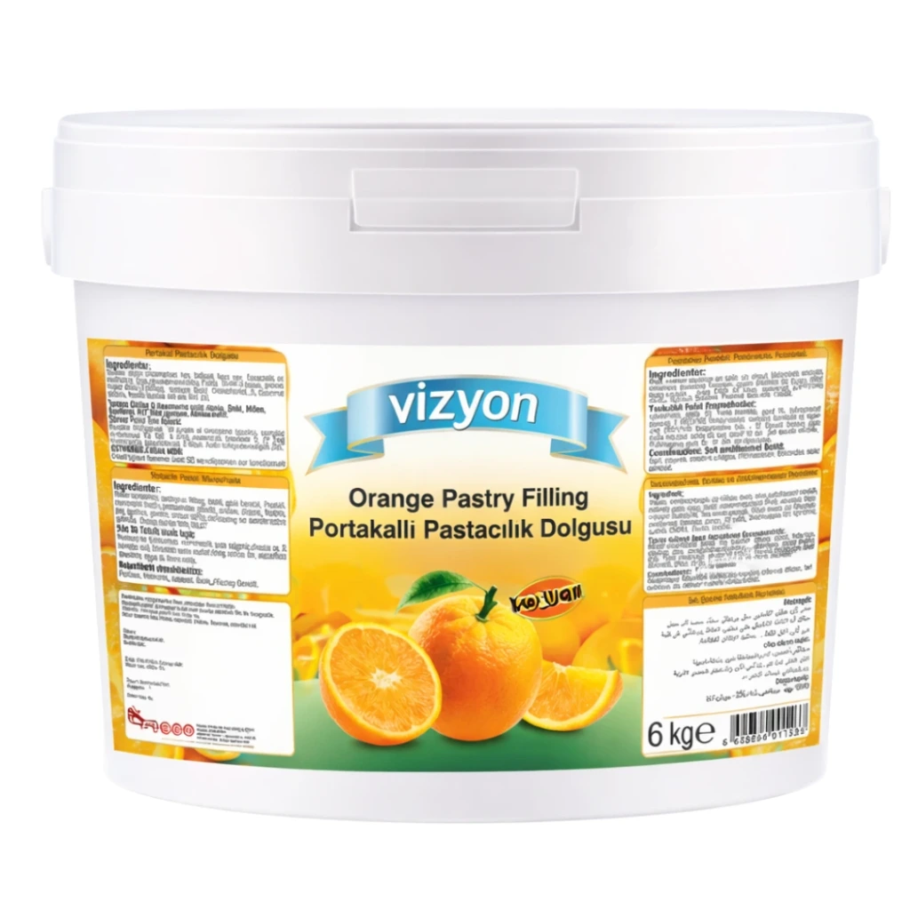 [VZPMX020] ORANGE FILLING CREAM 6KG - VIZYON