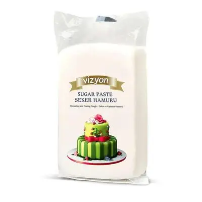 WHITE SUGARPASTE 1KG - VIZYON
