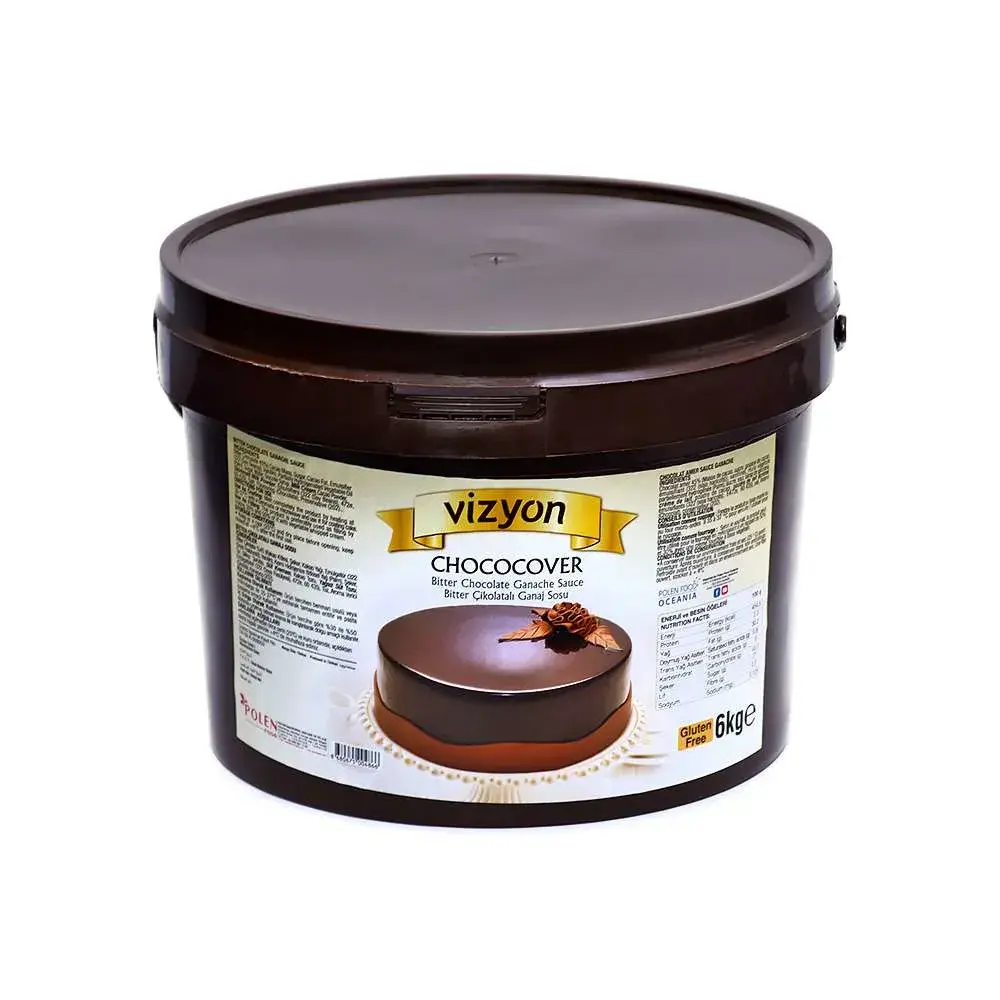CHOCOCOVER BITTER GANACHE 6KG-VIZYON