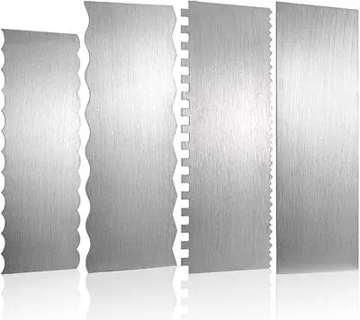 304 S/STEEL DECORATING COMB - 10 X 4''