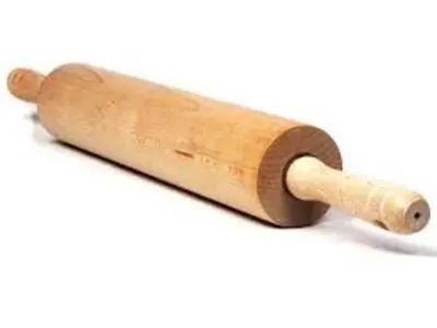 WOODEN ROLLING PIN (SMALL)