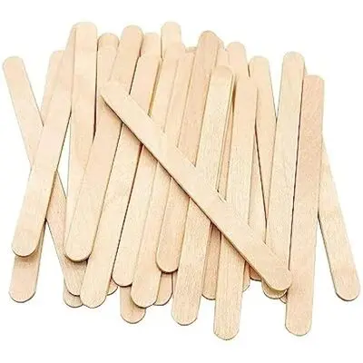WOODEN POPSICLE STICKS (100/PK)