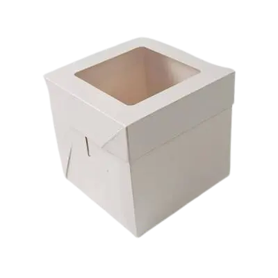18'' WHITE CAKE BOX