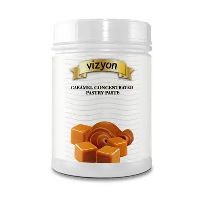 VIZYON CARAMEL CONCENTRATED PASTRY PASTE 1KG