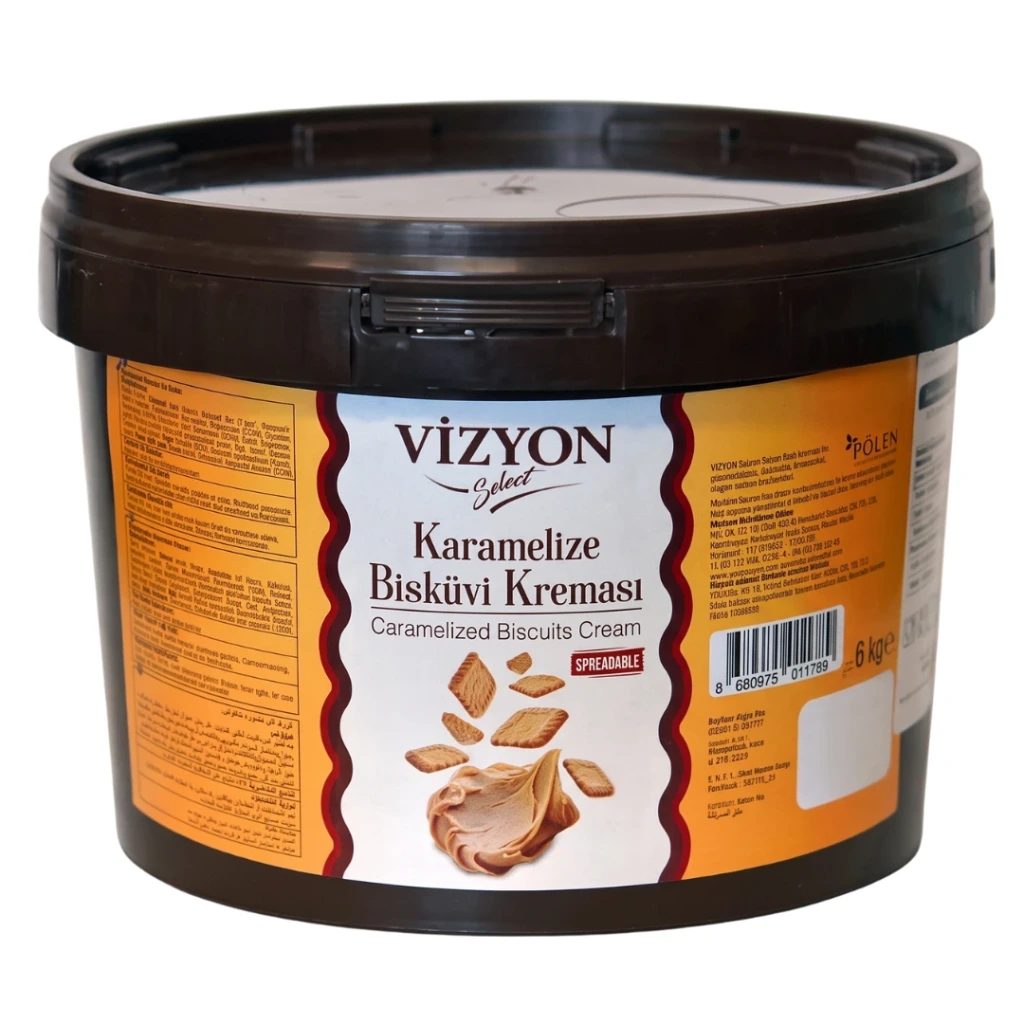 [VZPMX070] VIZYON SELECT CARAMELIZED BISCUIT CREAM 6KG