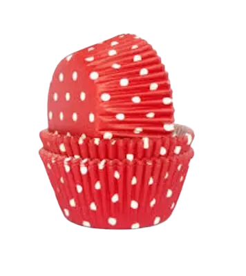 [BBPAP001] POLKA DOT BAKING CASES BASE.5cm, HEIGHT.3cm (1000pcs)