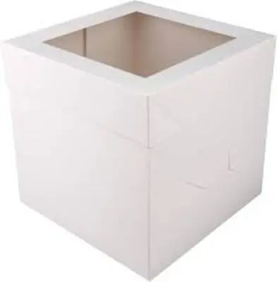 [LCPAP003] 12'' WHITE CAKE BOX