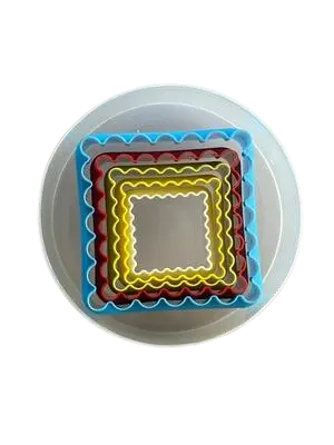 [BBPLA018] BBA PLASTIC PASTRY CUTTER SET